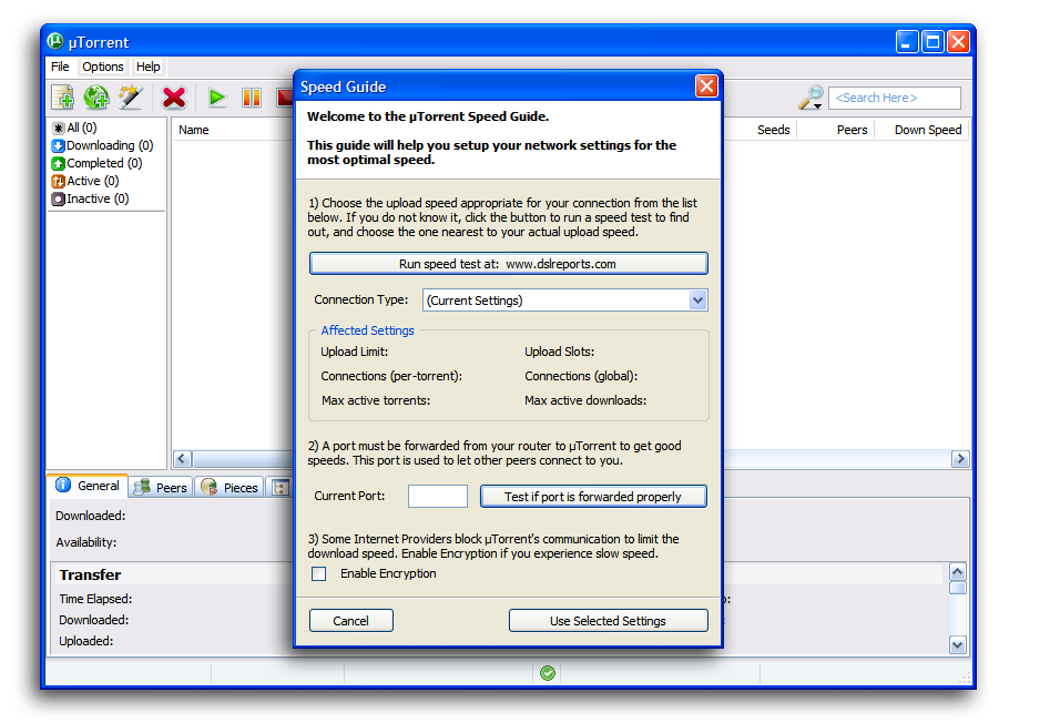 utorrent error element not found